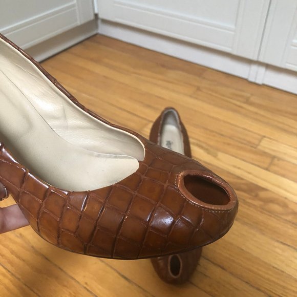 Rocco P peep toe heels - Picture 6 of 6